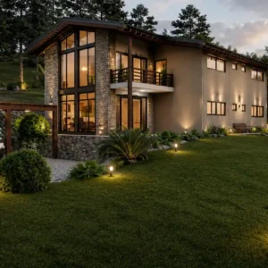 Diseño de villa para construir en la montaña 18×13 – Casa Kaiser