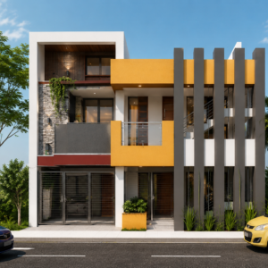 Planos de vivienda 10x25