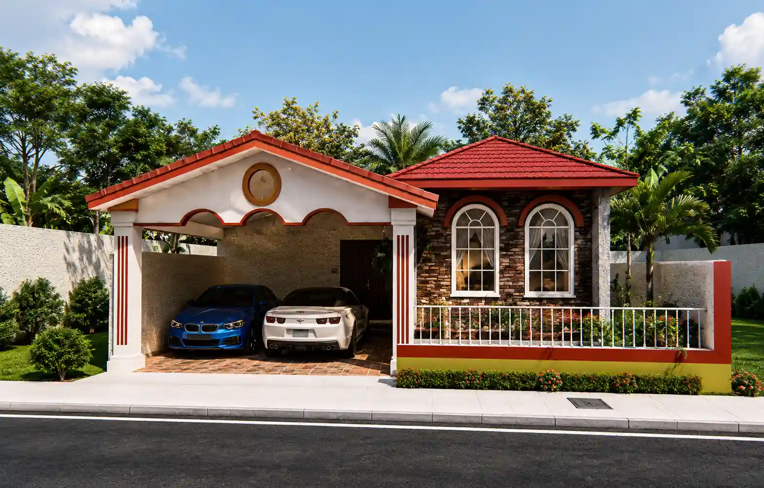 Planos Casa campestre de 160.00 m2