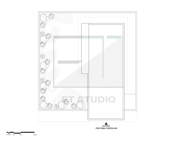 Planos de Casa UNIFAMILIAR de 2 niveles 130m2 15×8 PLANTA TECHO