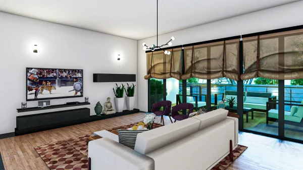 Design of Residence moderna 2-interior