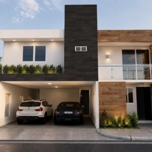 Planos de casa de 10×13 metros de dos pisos