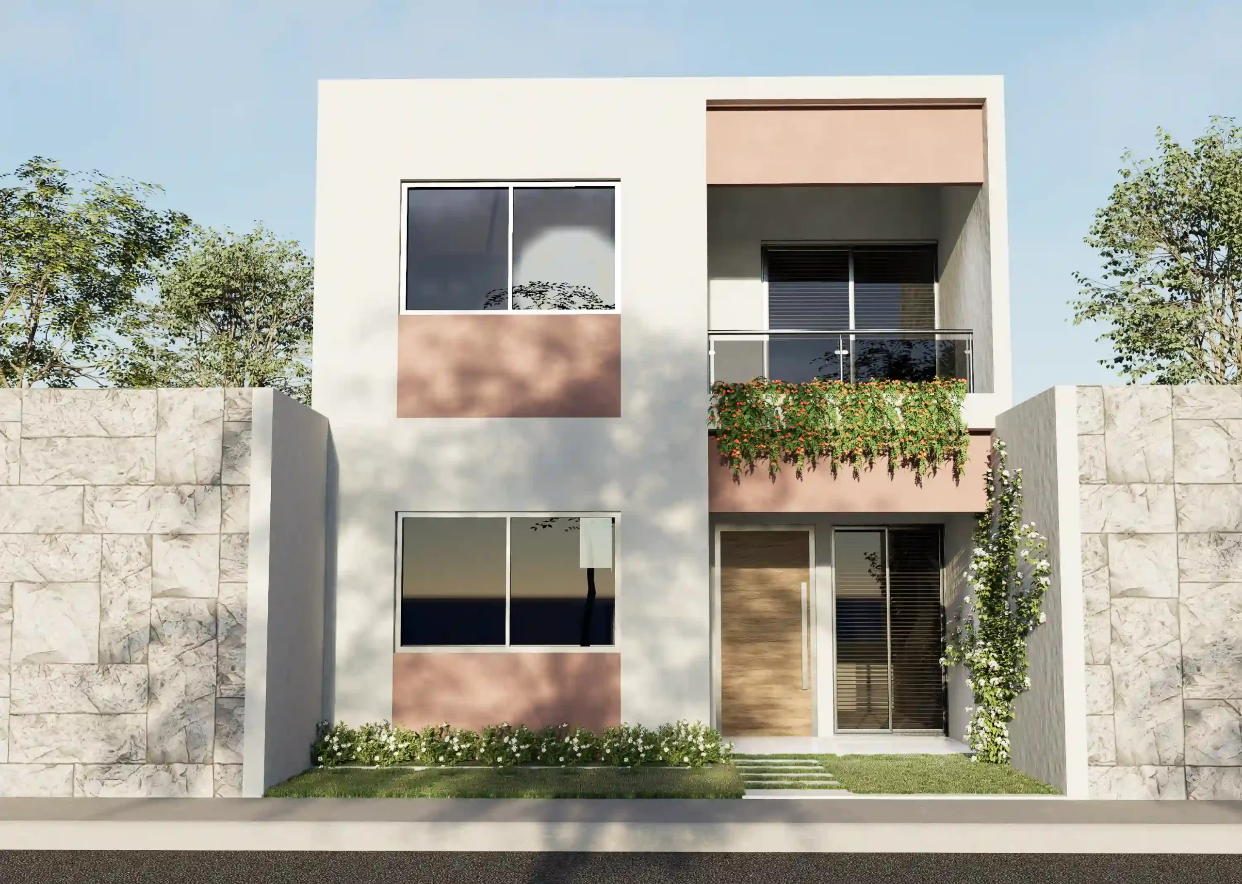 · Planos casa entre medianera · Casa 6x15 | diseño 2023