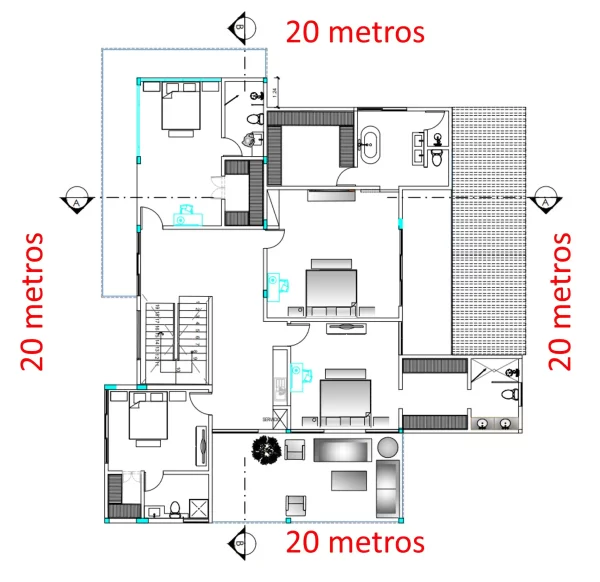 Home plans 20x20 with pool