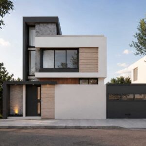 PLANO DE CASA 7x10 METROS DOS NIVELES