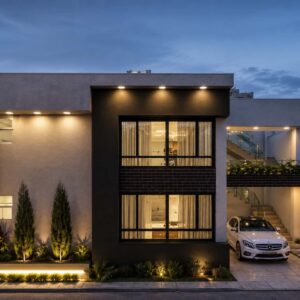 Fachada de casa Esquinera