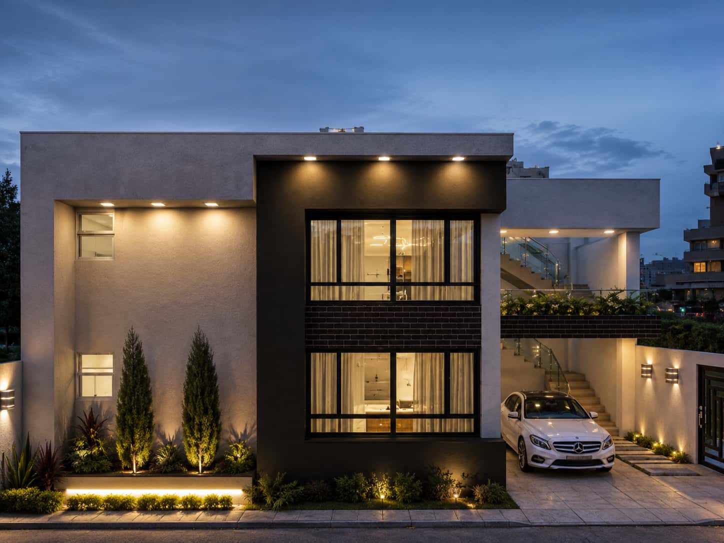 Fachada de casa Esquinera